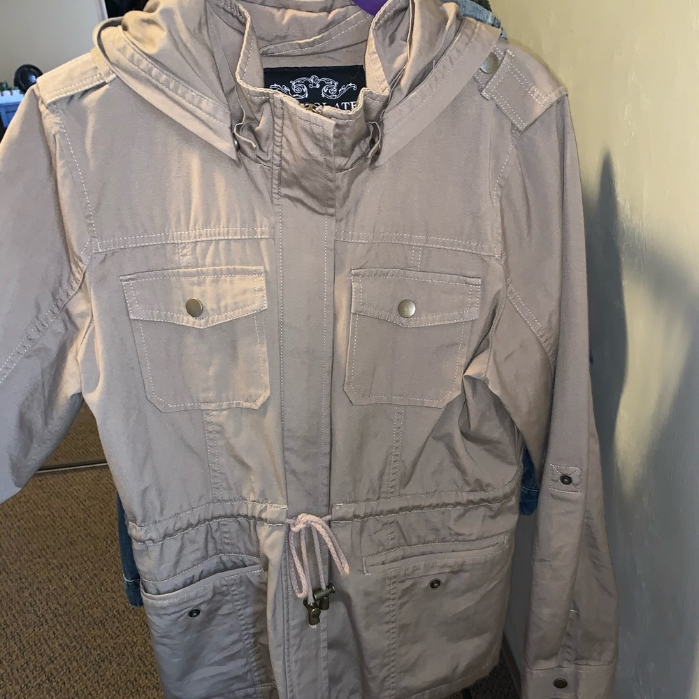 Tan utility jacket